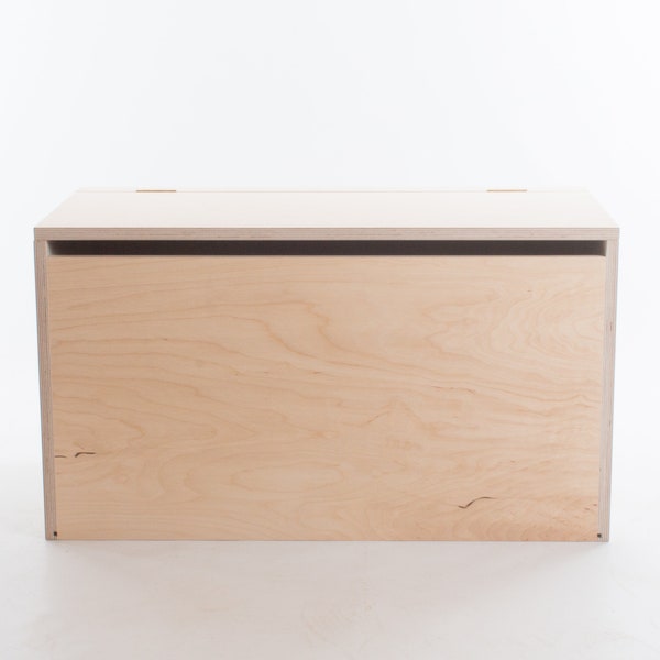 Tromso Storage Bench // Toy or Shoe Trunk / Hallway or Window Seat - Birch Plywood - Customise Design + Materials