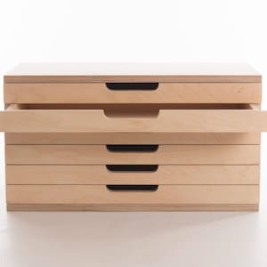 Art Box - 6 / 9 Drawers - Birch Plywood - Craft Tool /Painting / Drawing Equipment - Storage / Organizer - Customise Design + Materials