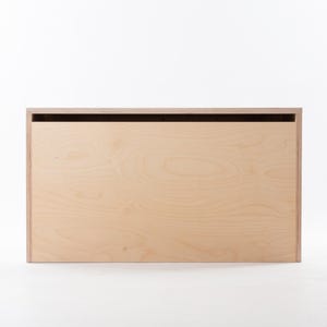 Tromso Storage Bench // Toy or Shoe Trunk / Hallway or Window Seat - Birch Plywood - Customise Design + Materials