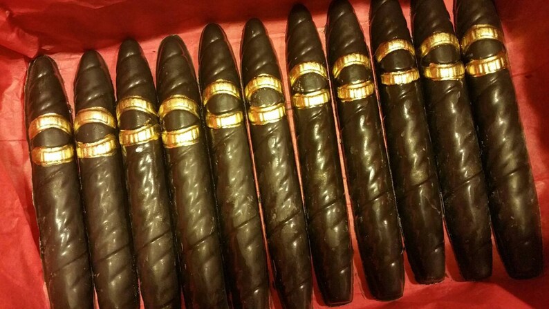 anniversary gift cigar favors wedding favors Chocolate favors Chocolate Cigars favors Chocolate cigars baby shower favors