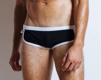 Custom mens underwear, modal swim briefs, boyfriend gift