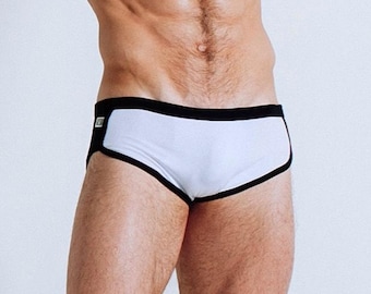 Soft modal boxers for men, handmade underwear gift