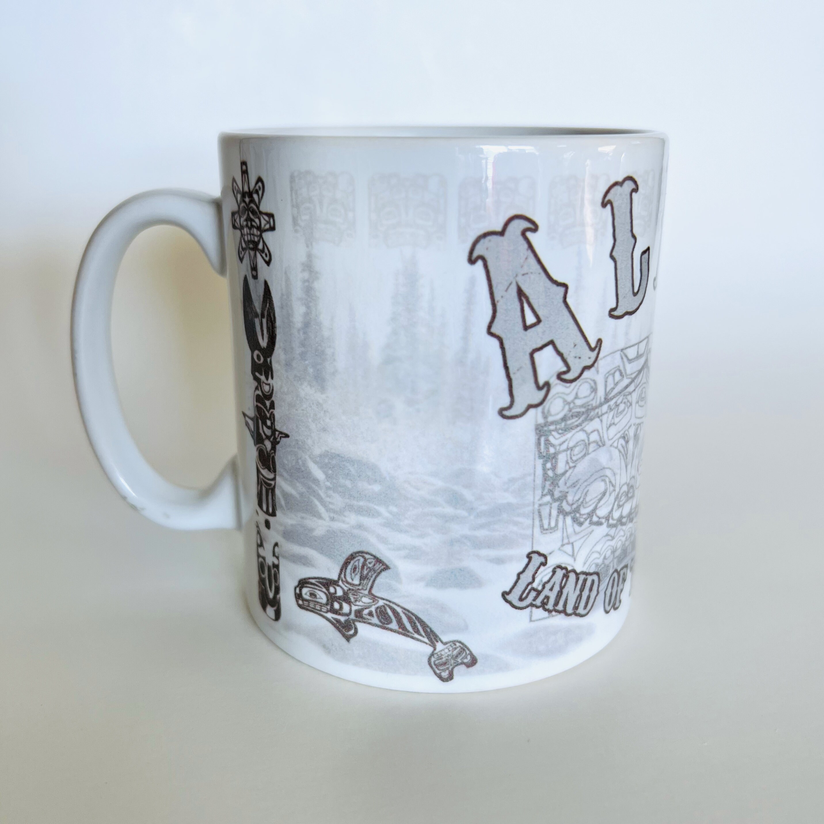 Vintage Alaska Souvenir Mug  Land of the Midnight Sun  Retro Travel  Collectible Coffee Cup - Etsy