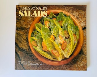 Vintage James McNair Salad Cookbook: Exotic Thai Moroccan Recipes