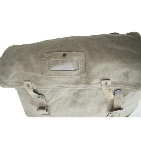 Original Vintage 50's-60's Italian Army Backpack - Etsy