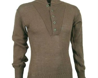 Jeep Sweater / Five Button Sweater / US Army Sweater / Sweater