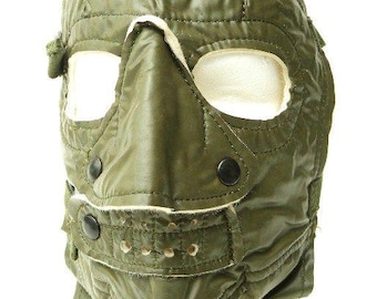 Genuine cold weather creepy facemask para-aramid adjustable creepy white cosplay