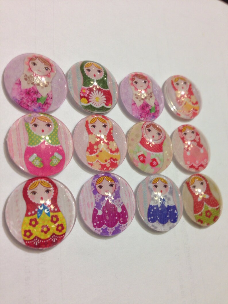 Russian Nesting Doll Glass Fridge Matryoshka Doll Etsy