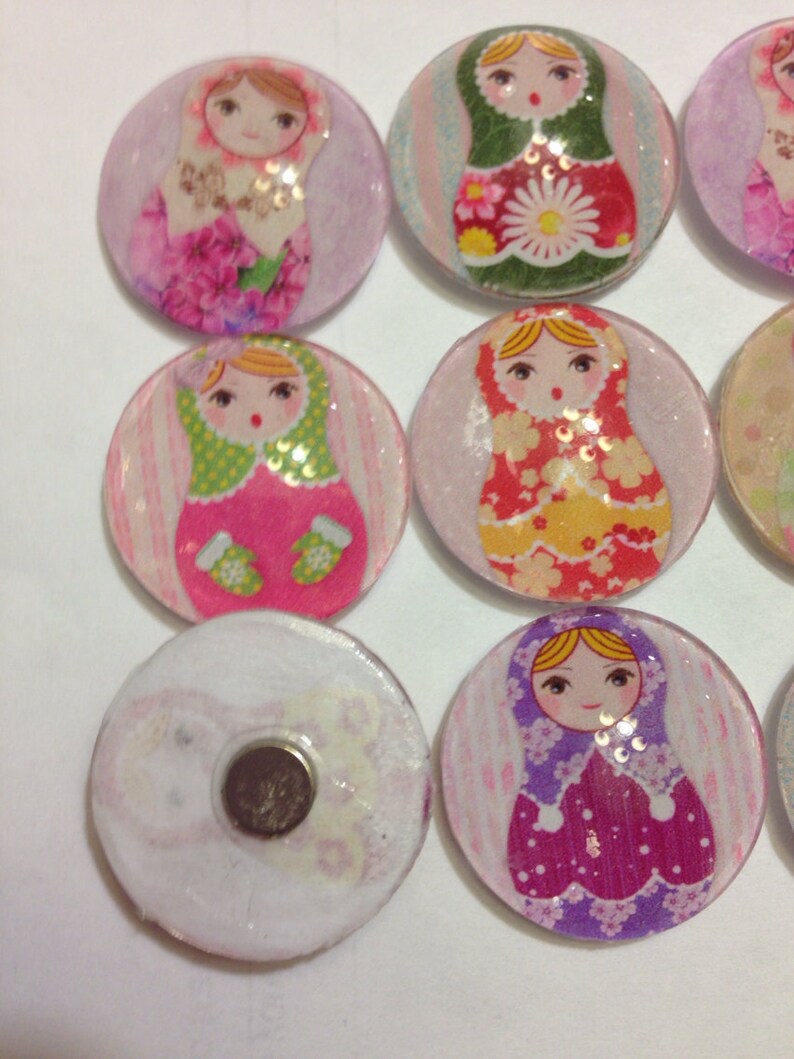 Russian Nesting Doll Glass Fridge Matryoshka Doll Etsy