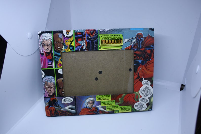 Comic Book Wall Frame Featuring Magneto 8.75 X 6.75 Frame - Etsy
