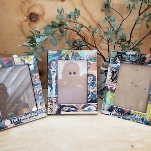Comic Book desk frame Featuring The Punisher - 5&quot; X 7&quot; photo