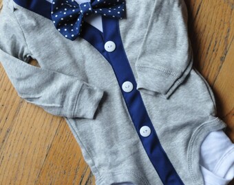 cardigan onesie