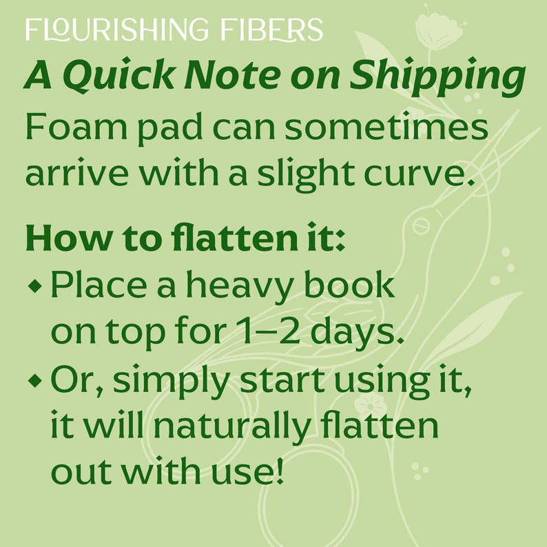 Paper Embroidery Piercing Pad | Self-Healing Foam Mat for Card Making | High Density Foam image 6
