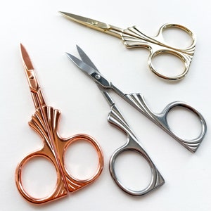 Art Deco Inspired Scissors : Embroidery Scissors