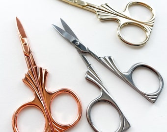 Art Deco Inspired Scissors : Embroidery Scissors