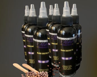 Black Castor Oil, Organic, Cold Pressed, Pure