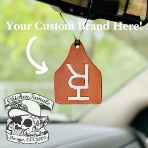 The Leather Shop, Custom air freshener with brand