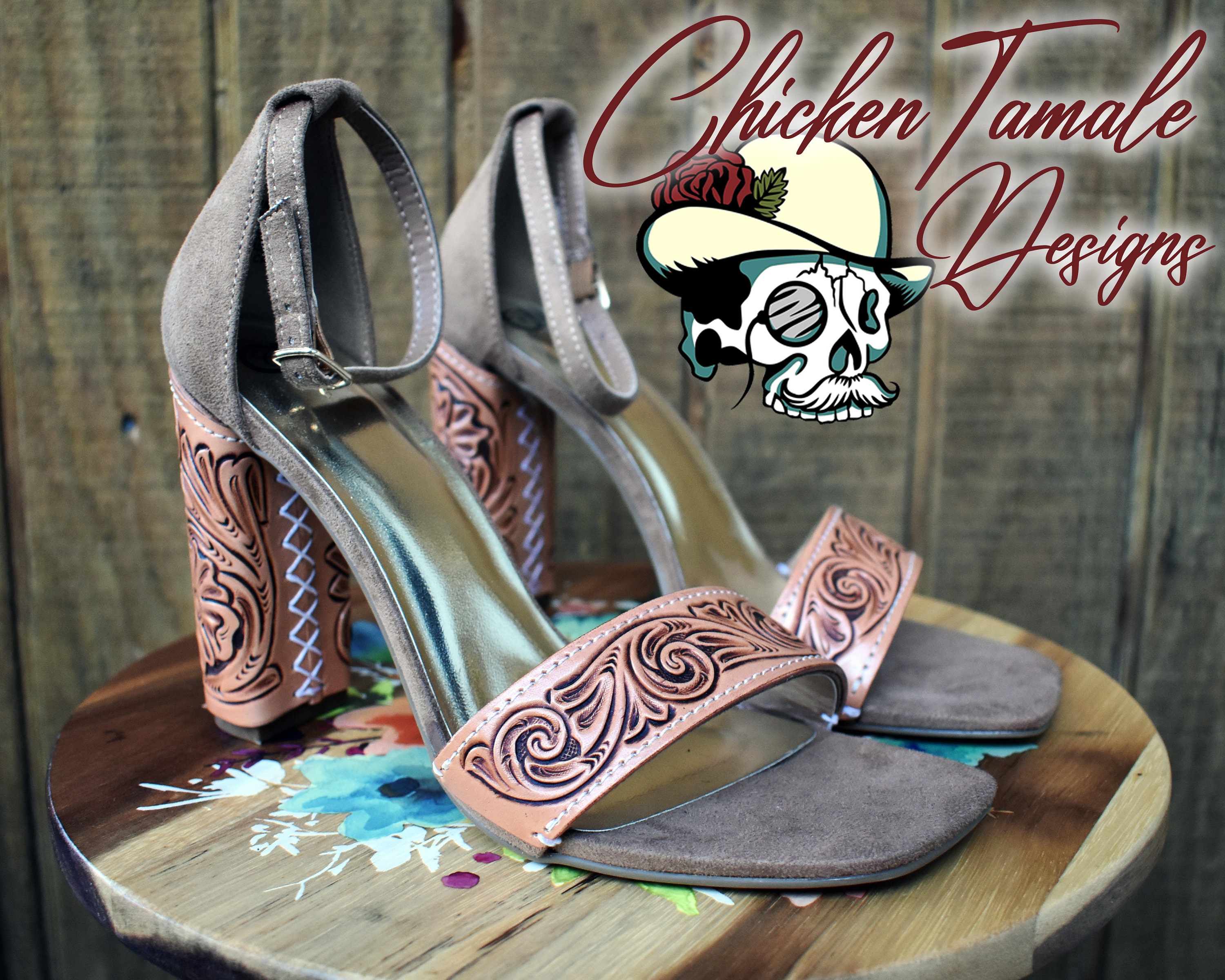Western heels clearance