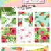 Tropical Floral Watercolor Digital Scrapbook Paper Pack - Set of 10 - Etsy