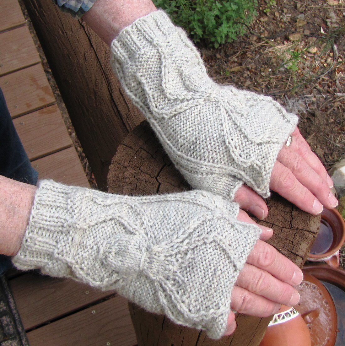 Spider Hand Warmer Knitting PATTERN Handwarmers Fingerless Etsy
