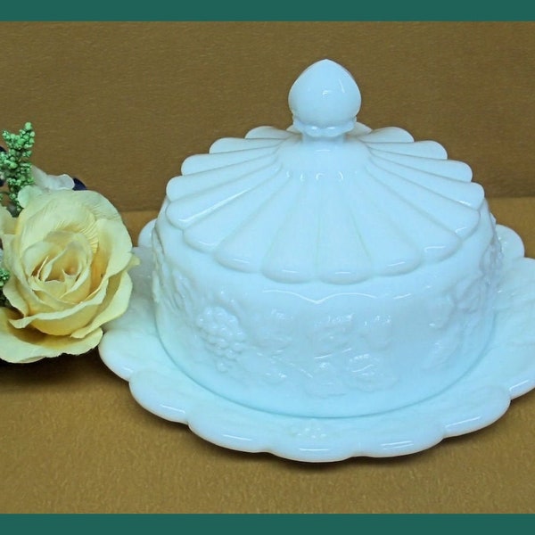 Glass Butter Dish Etsy