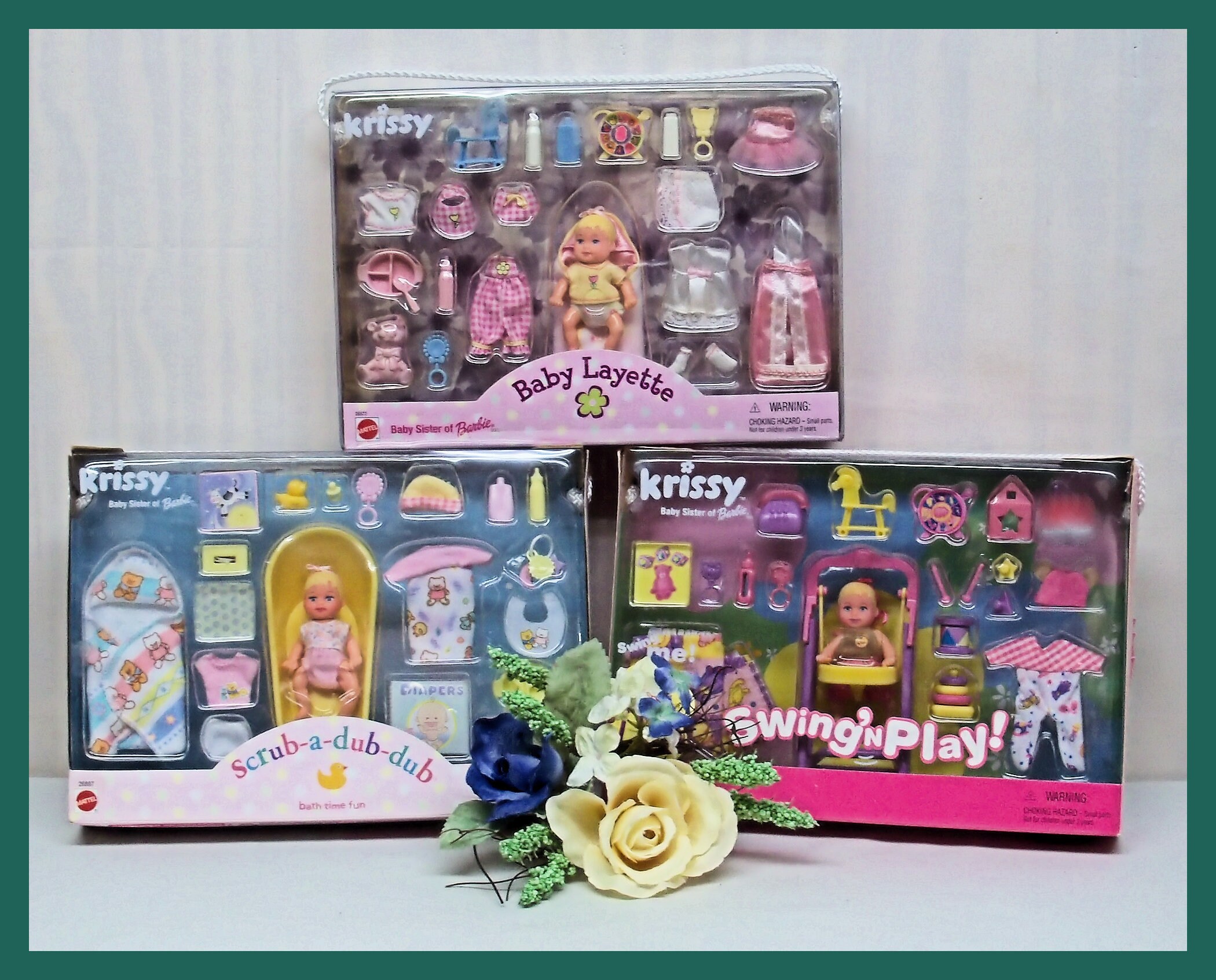 Vintage Barbie Baby Accessories, Barbie Baby Accessories, Vintage