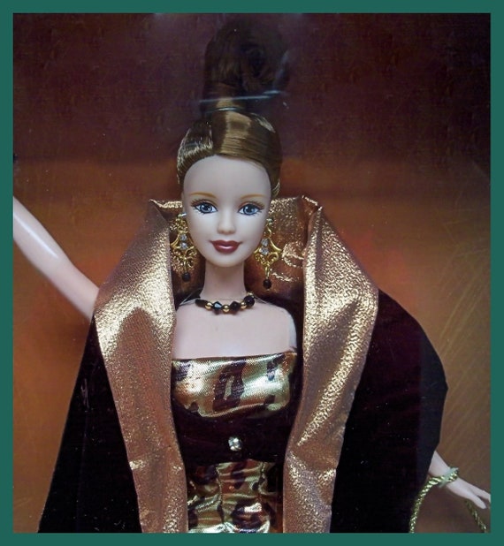 Special Edition Bronze Sensation Barbie Doll by Mattel NRFB Etsy