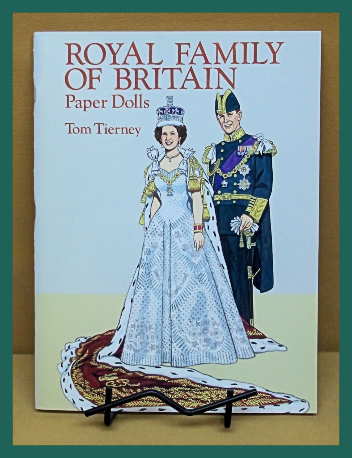 Original Tom Tierney Paper Dolls The Royal Family Mint Etsy
