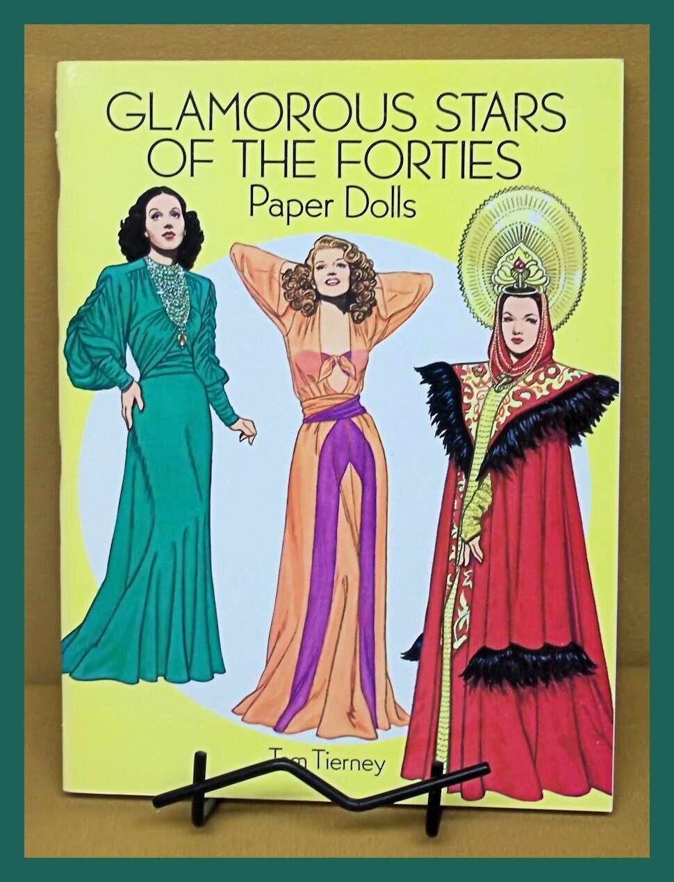 Paper Doll Books Glamorous Stars of the Forties and Iconic Movie Costumes by Tom Tierney Dover