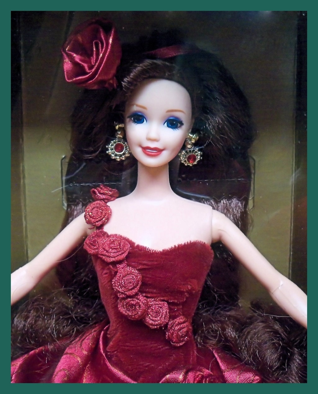 Radiant Rose Barbie Doll Limited Edition Society Style Collection NRFB Issued 1996 Etsy