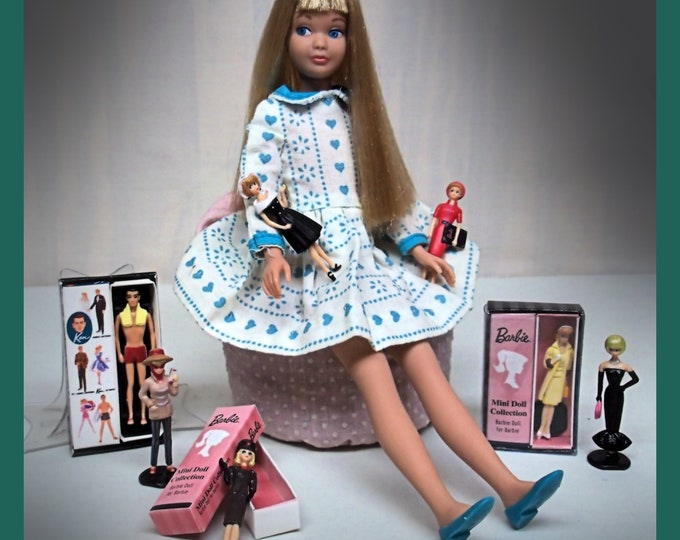 Mini Barbie Dolls A Barbie Doll for Your Barbie Doll Too Cute - Etsy