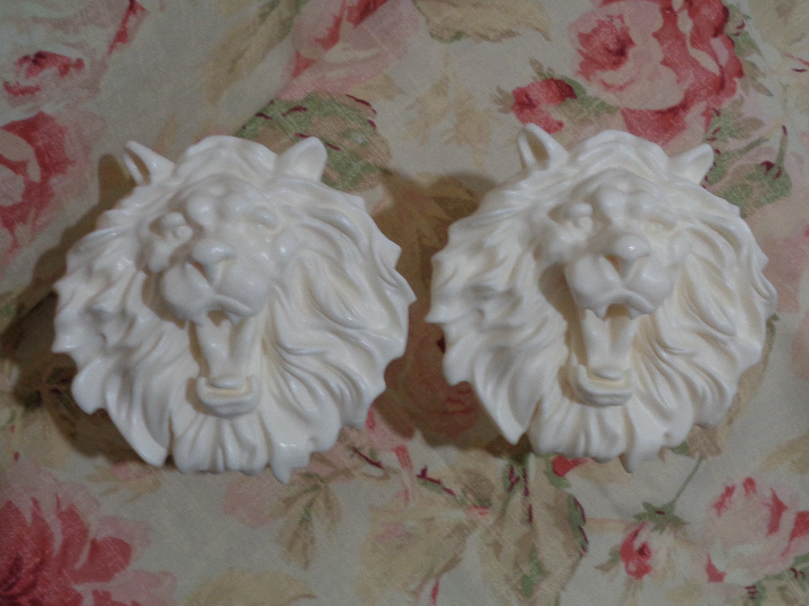 New Exquisite Antique Lion Head Curtain Drapery Tiebacks Etsy