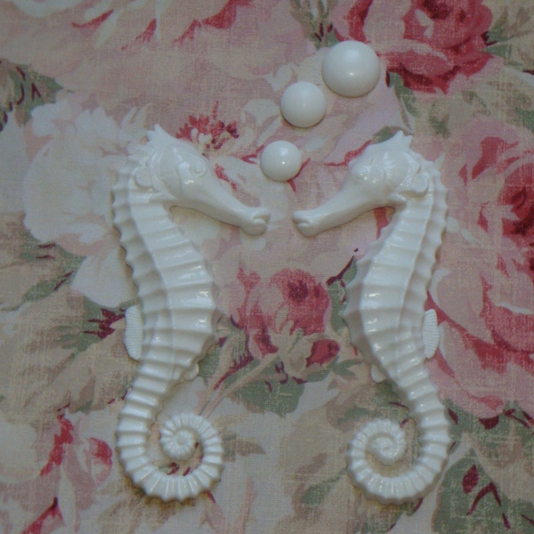 New! Shabby & Chic Sea Horses - Bubbles - Star Fish - Your Choice Furniture Appliques Embellishments