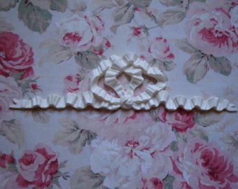 New! Large Flexible FRENCH BOW RIBBON Architectural Furniture Applique Pediment Mount