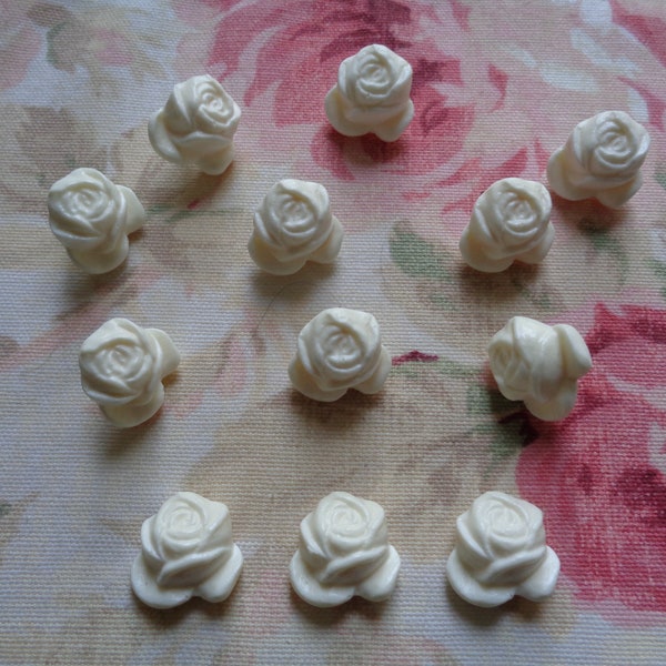 New! Antique Rose Upholstery Tacks Nails 24 Piece Set