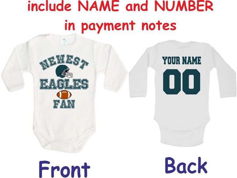 custom infant eagles jersey