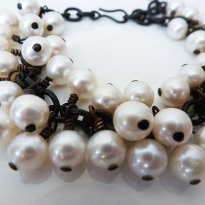 Pearl Cluster Bracelet image 3