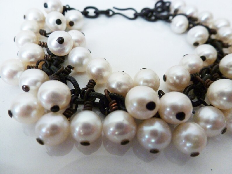 Pearl Cluster Bracelet image 3