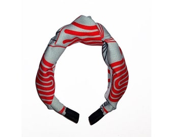 Hair accessories for Women | Headband Knot with print | Silky Satin Headband | Hairband for Women and Kids | Hair Accessory for Women