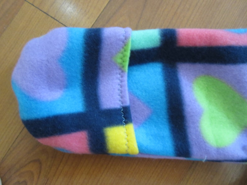 You choose length hand covers or knit cuffs. Up to 36 custom made sleep sack to fit your child