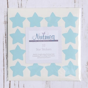 Craft Stickers Stars - Decals - Letter Seals - Tags - Wall Decals - Stars - Crafts Supplies - Gift Seals - Save The Date