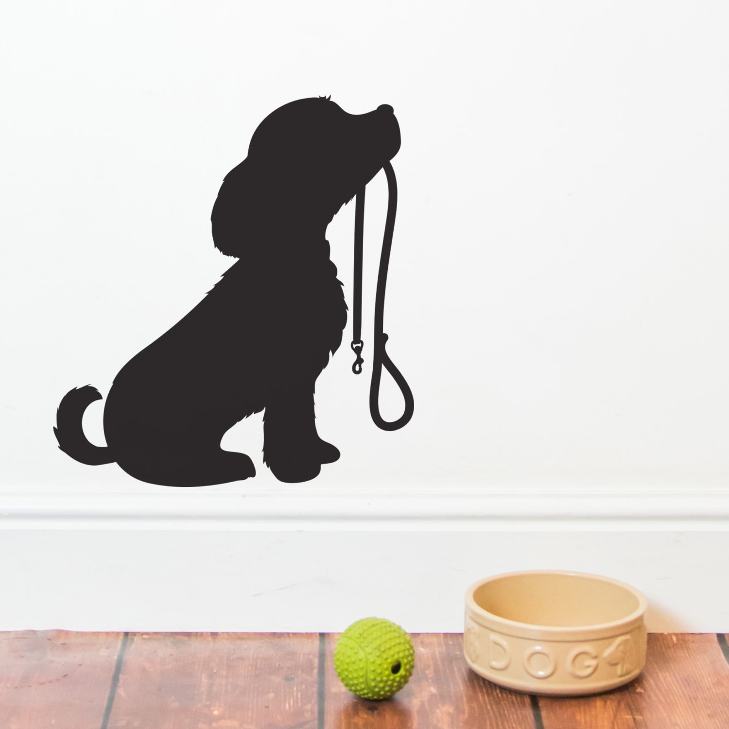 Puppy Wall Sticker. Dog Wall Sticker Decal. Pet Lovers Wall Etsy UK