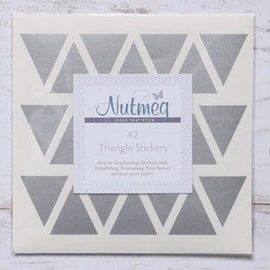 Craft Stickers Triangle - Decals - Letter Seals - Tags - Wall Decals ...
