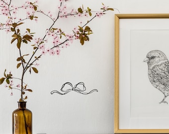 Coquette Bow Wall Sticker
