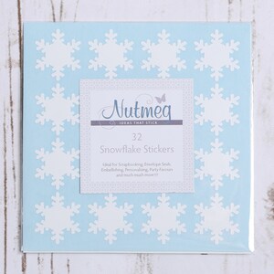 Pegatinas para manualidades con copos de nieve - Calcomanías - Sellos con letras - Etiquetas - Calcomanías de pared - Copos de nieve - Suministros para manualidades - Sellos para regalos - Navidad
