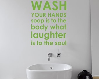 Bathroom Rules Wall Decal - Modern Home Decor