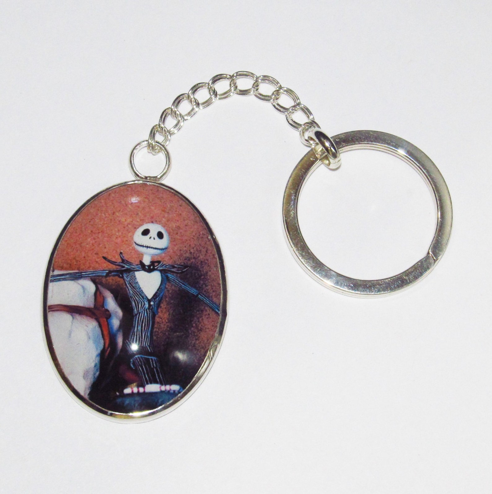 Jack Skellington Keychain Etsy