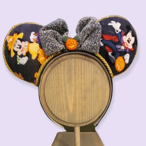 Mickey and Minnie Halloween Inspired Minnie Mouse Ears