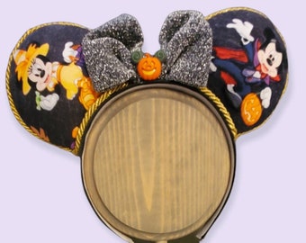 Mickey and Minnie Halloween Inspired Minnie Mouse Ears
