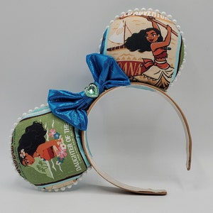 Moana Inspired Minnie\Mickey Mouse Ears
